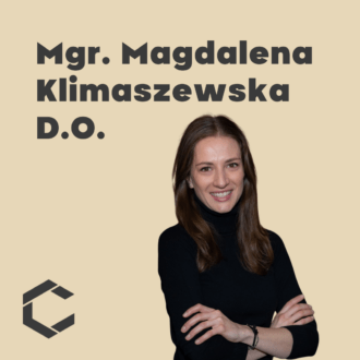 Mgr. Magdalena Klimaszewska D.O. – lektorka Cadan School of Osteopathy