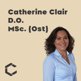 Catherine Clair D.O. – lektorka Cadan School of Osteopathy