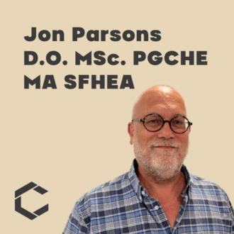 Jon Parsons D.O. – lektor Cadan School of Osteopathy